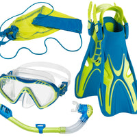 Rapido Boutique Collection Kids Sunshine Mask Fin Snorkel Set