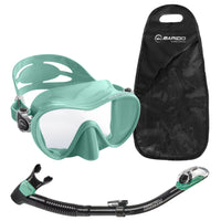 Rapido Boutique Collection Adult Mask Fin Snorkel Set